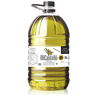 Aceite de Oliva Virgen Extra Arbequina Verde 5L - OliCastelló