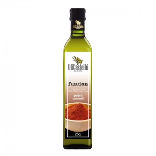 Oli Oliva Verge Extra Essència Pebre vermell 250ml | OliCastello