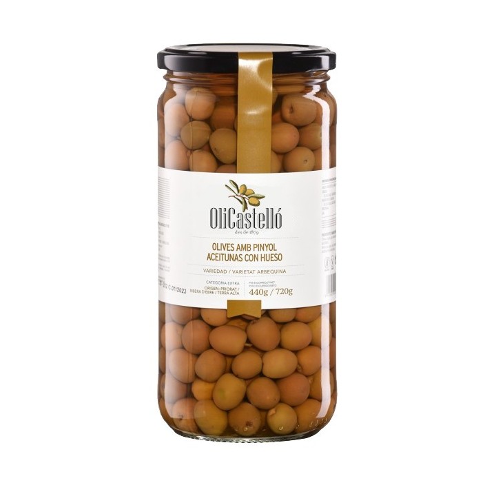 Aceitunas arbequina con hueso | Calidad Premium