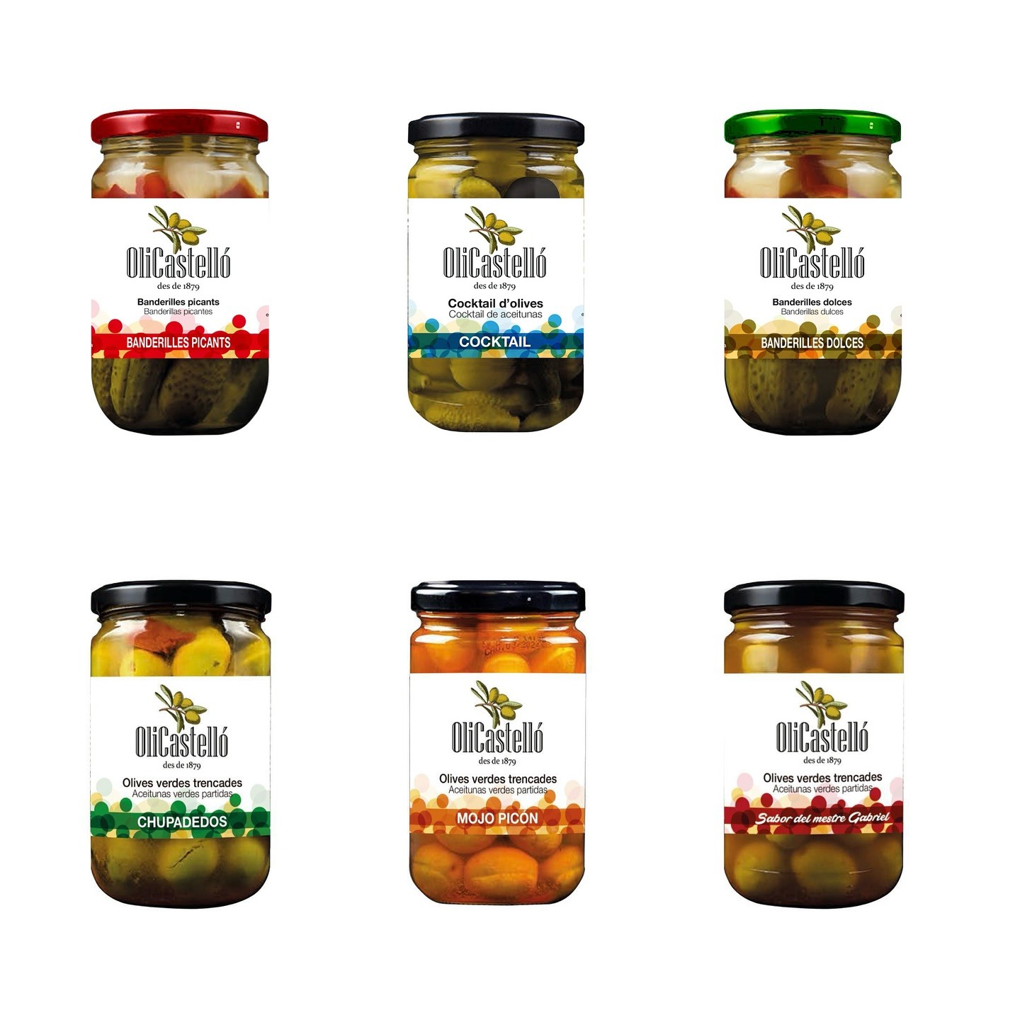 Les olives en pots d’Olicastelló: varietats i sabors per a cada ocasió